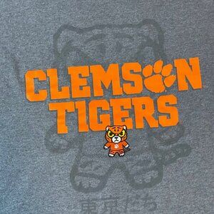 Unique/Rare Clemson Tigers Tokyodachi Tee Shirt Size Large By The Victory